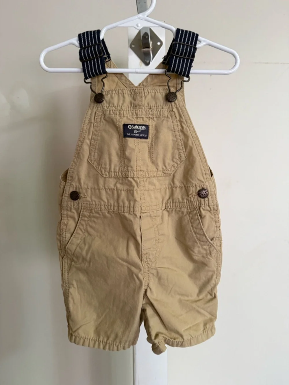 Oshkosh B’Gosh Khaki Shortalls